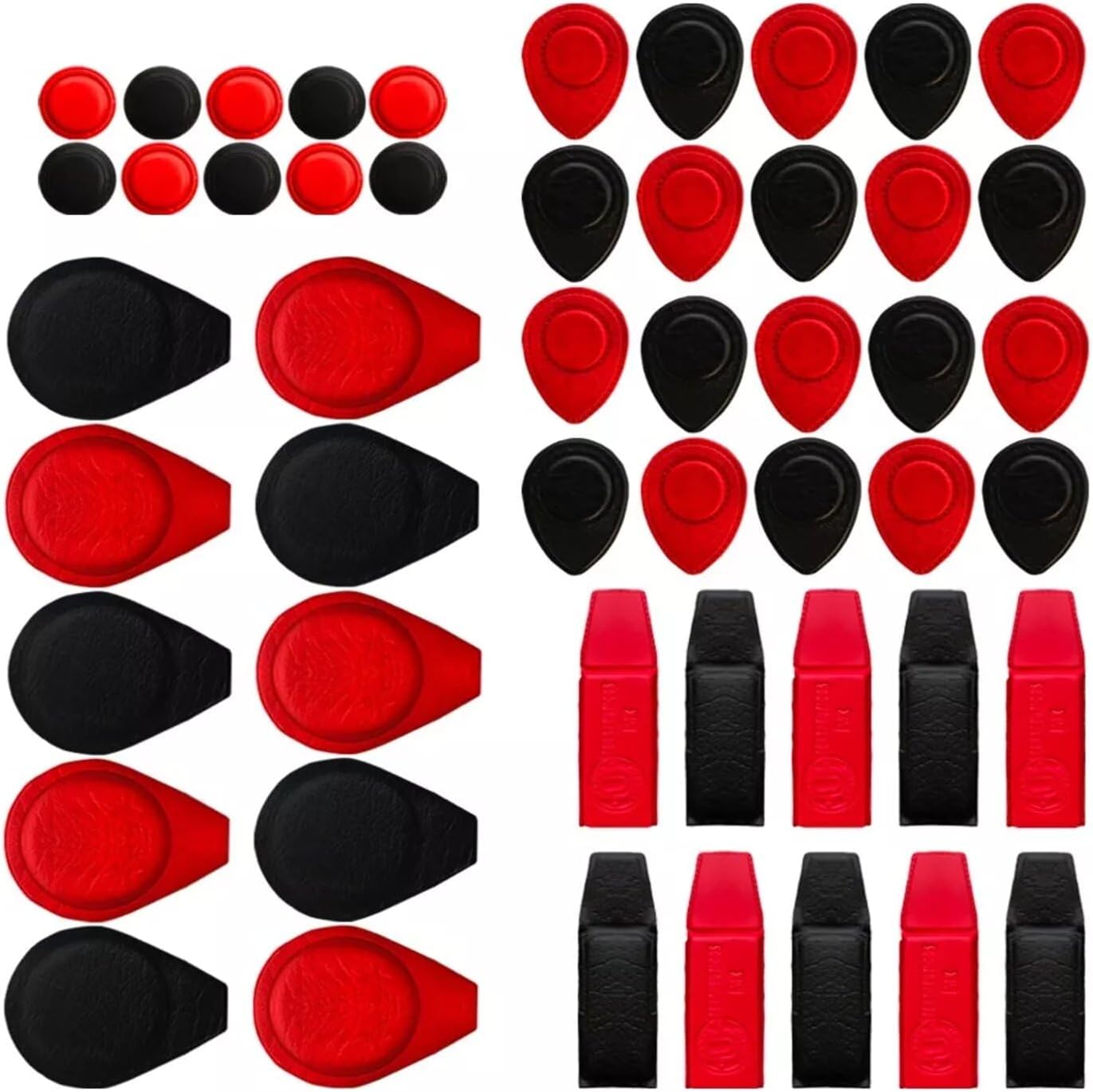 MAG | Pack Magnets 50 Pieces | Ideal for Biomagnetism | Therapy | Red and Black